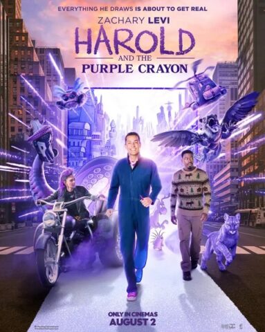 Harold and the Purple Crayon (2024) แฮโรลด์กับสีเทียนมหัศจรรย์ พากย์ไทย (จบ)
